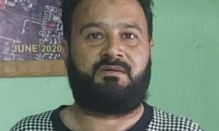 Habitual Offender Arrested In Srinagar: Police