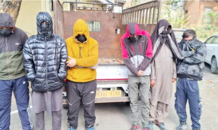 Livestock Theft Case Solved by Ganderbal Police;06 accused persons arrested; stolen livestock worth lacs recovered.