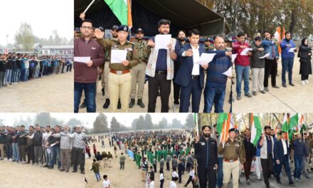 Distt. Admin Ganderbal organizes ‘Run for Unity’ to commemorate National Unity Day