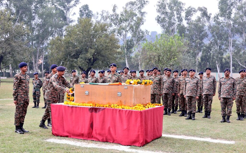 Army pays tribute to combat dog Phantom killed in encounter in Akhnoor