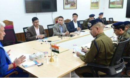 Lieutenant Governor, Shri Manoj Sinha held a review meeting in Srinagar today on security situation in Kashmir Division