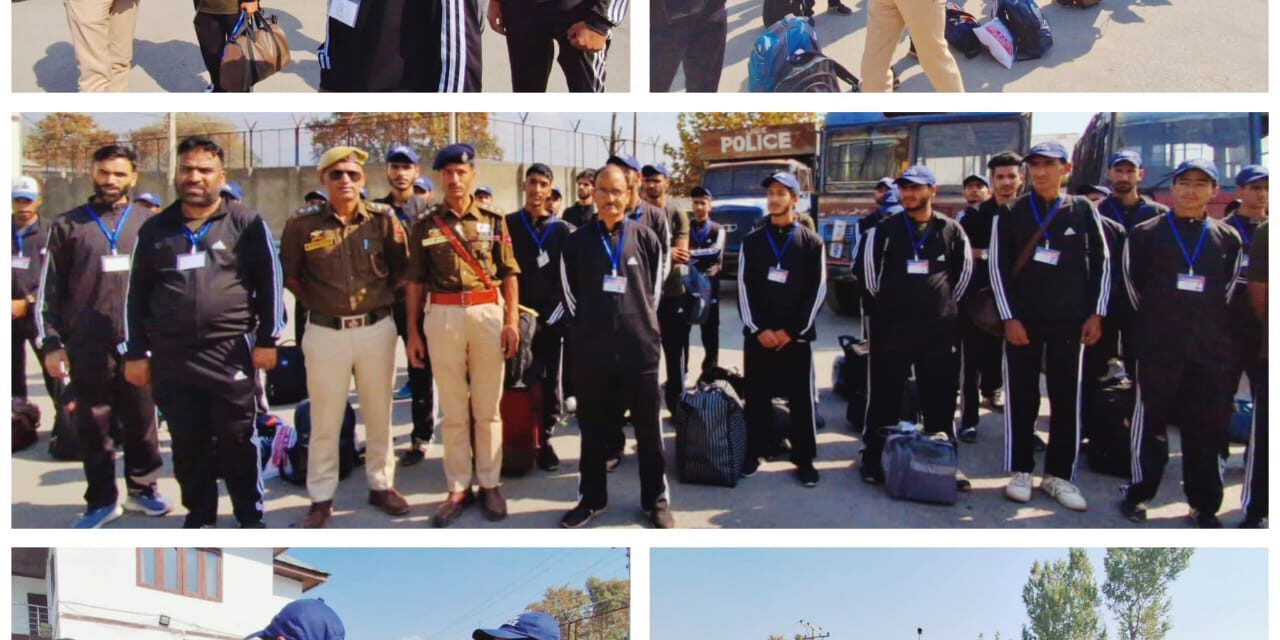 Police organises reception for returnees of Bharat Darshan Tour in Ganderbal