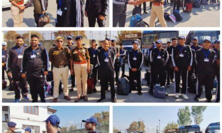 Police organises reception for returnees of Bharat Darshan Tour in Ganderbal