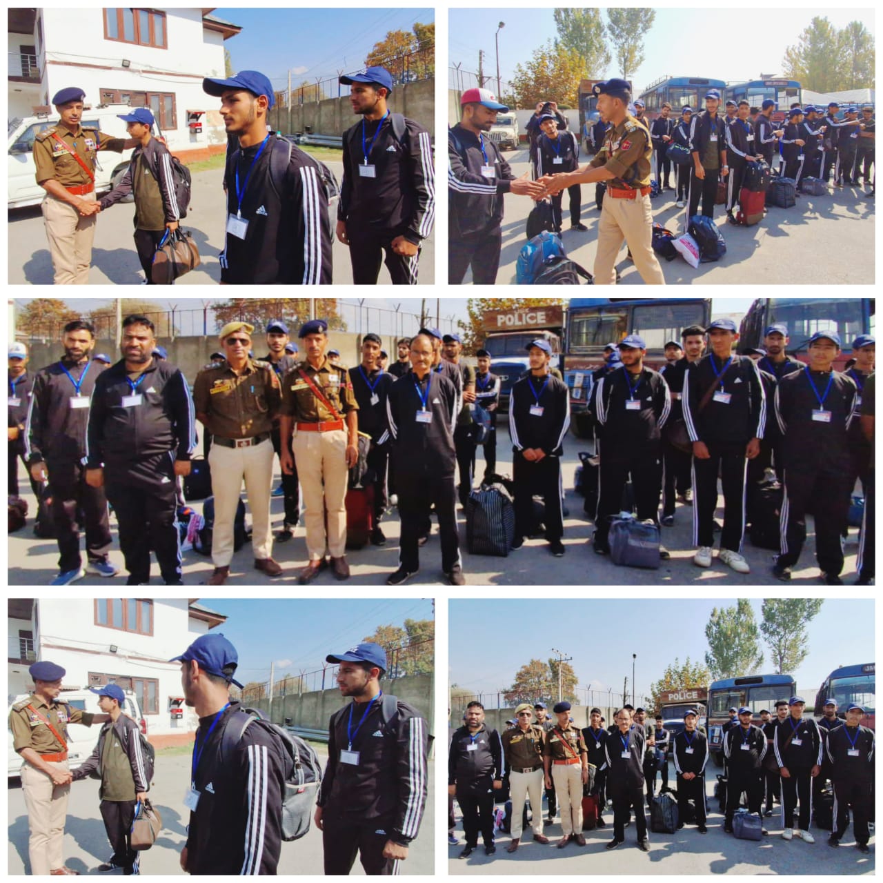 Police organises reception for returnees of Bharat Darshan Tour in Ganderbal