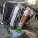 12 Passengers Injured in Baramulla Road Accident