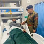 Khanyar Gunfight: IGP Kashmir Visits Injured Personnels, Assures Them Of Full Support Through Their Recovery