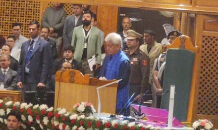 LG Addresses Legislative Assembly: ‘My Govt will make all efforts for restoration of Statehood to J&K’