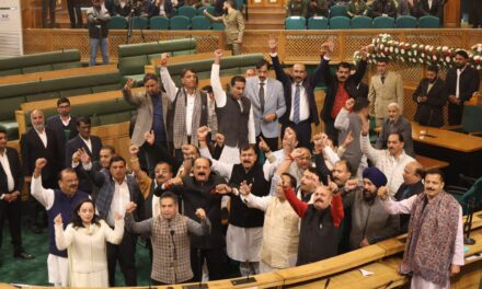 ‘Jai Shri Ram’ chants echo in Assembly amid ruckus over resolution to restore special status