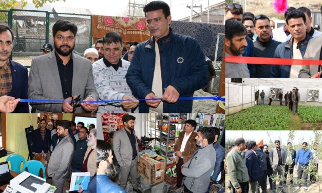 DC Ganderbal inspects Agriculture & allied sector projects under HADP