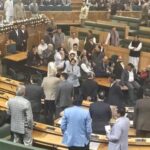 House adjourned for 15 minutes as legislators from Kashmir clash with BJP MLAs