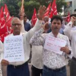 CPI(M) holds protest to demand restoration of statehood, Darbar Move