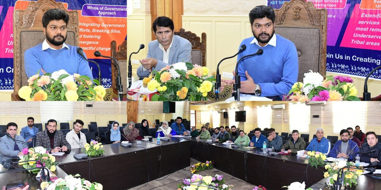 Ganderbal prepares for Janjatiya Gaurav Divas;DC finalizes arrangements for launch of Dharti Aaba Janjatiya Gram Utkarsh Abhiyan awareness Campaign