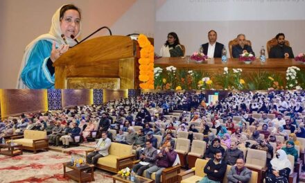 Sakeena Masood addresses Children’s Day celebrations at SKUAST Kashmir