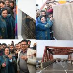 Sakeena Masood inaugurates Shaheed Wali Mohd Itoo Memorial Bridge at Aadigen Kulgam