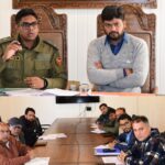 DC Ganderbal reviews security measures of key projects