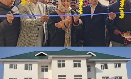 Sakeena Masood inaugurates Rs 3.66 cr Composite School Building at Chandilora; reviews winter preparedness