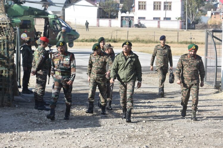 Northern Army commander reviews security situation in J&K’s Kishtwar