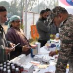 DISTRICT POLICE GANDERBAL ALONGWITH CRPF 49TH BN. ORGANISED FREE MEDICAL CAMP AT SAFAPORA.