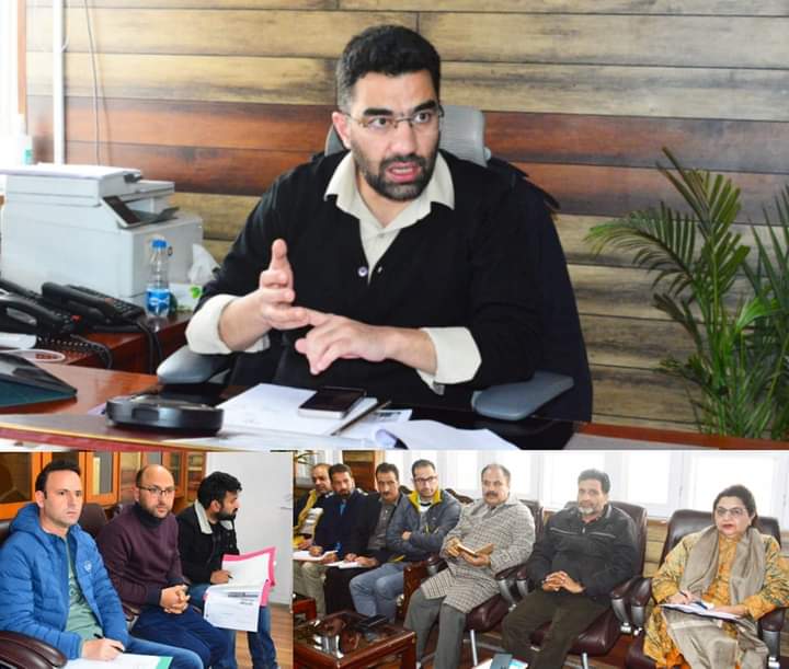 Secretary Health reviews establishment of infrastructure for MCCH, GMC Anantnag