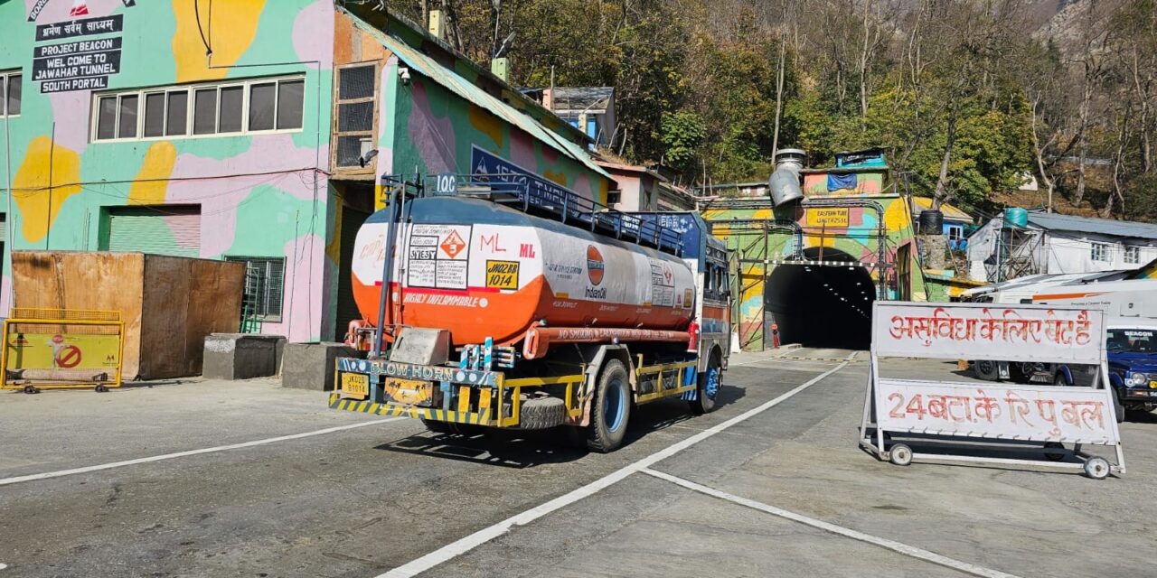 At Rs 62.5 cr project, historic Jawahar Tunnel nears completion