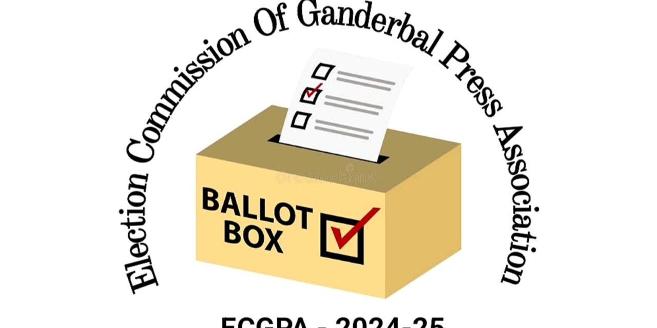 Ganderbal Press Association announces dates for Executive Body Elections