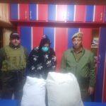 Ganderbal Police arrested notorious drug peddler and seizes contraband substance.