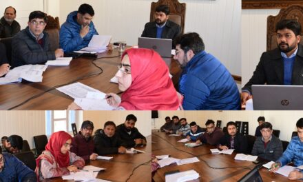 DC Ganderbal reviews progress of PM Vishwakarma scheme