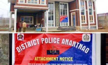 Anantnag Police Attaches Terror Associate’s Property Worth ₹5 Crores Under UAPA