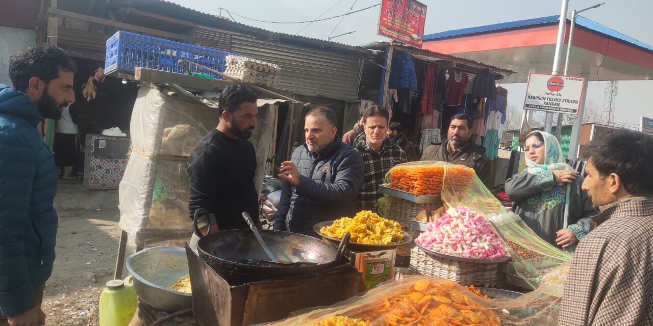 Market inspection conducted in Kangan