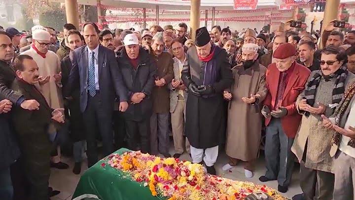 NC pays tributes to party founder Sheikh Abdullah on birth anniversary