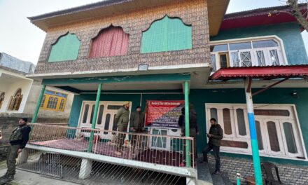 Shopian Police attaches properties of Militant, OGW worth lacs under UAPA Act