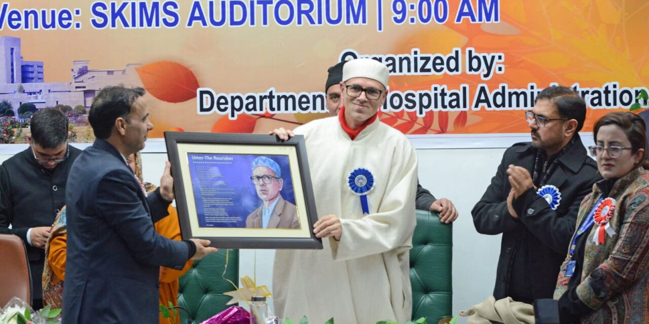 Upgrading infrastructure around SKIMS would boost medical tourism in J&K: Omar Abdullah