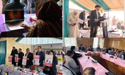 State launch of 100 Days Intensified campaign on TB Elimination at “Kashmir Skill & Simulation Centre RIHFW Dhobiwan Tangmarg