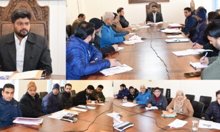 DC Ganderbal chairs DLC meeting to finalize Projects under PMJVK