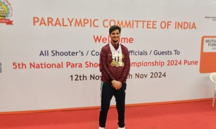 Amir Bhat becomes Kashmir’s first national para shooting champion