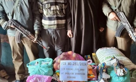 Sopore Police solved burglary case, Stolen property recovered