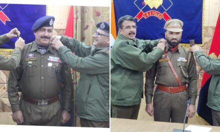 Piping ceremony held at District Police Headquarters Kupwara