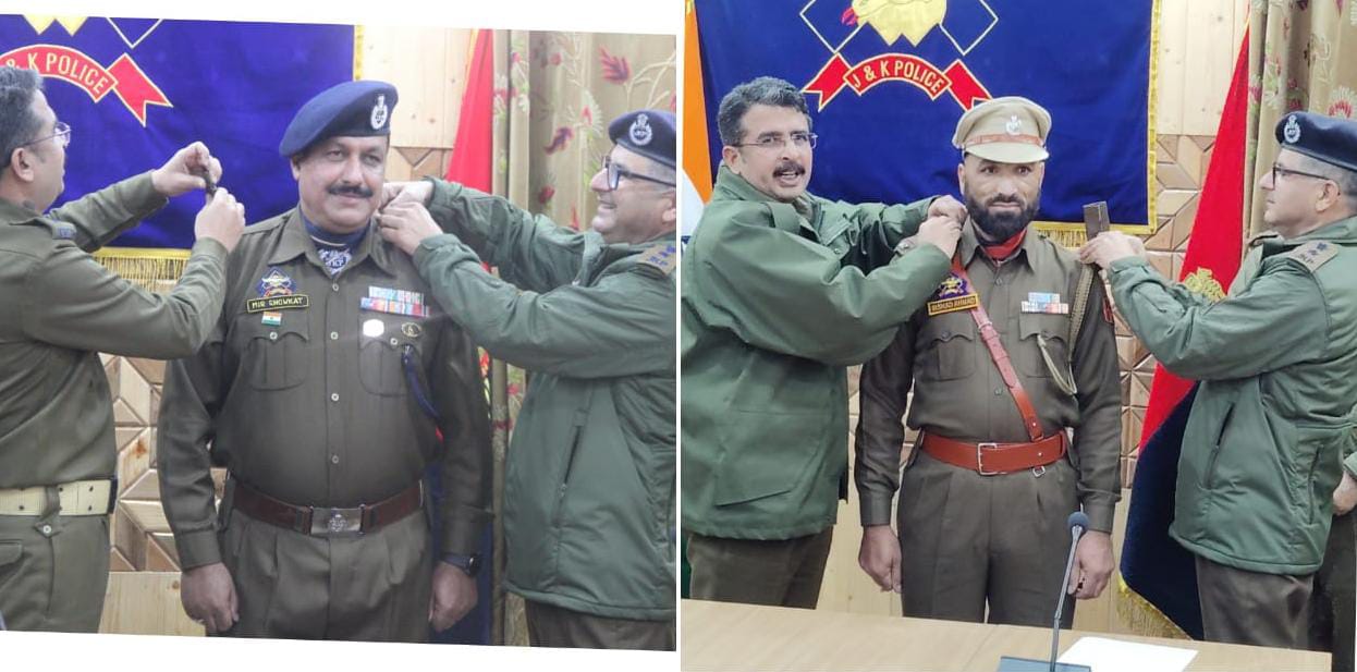 Piping ceremony held at District Police Headquarters Kupwara