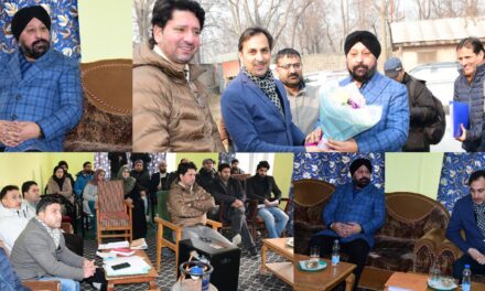 Director AHK reviews departmental activities, progress achieved under various schemes at Ganderbal