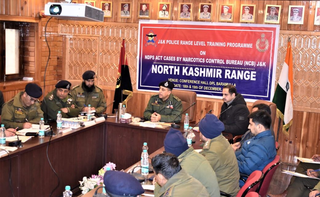 Two-Day Workshop on NDPS Act and Cases Held at DPL Baramulla