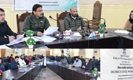 Prashasan Gaon Ki Ore: Public grievance redressal in JK-Samdhan, CPGRAMS Portals reviewed at Ganderbal