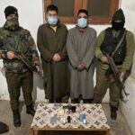 Sopore Police apprehended two suspected persons, arms ammunition recovered