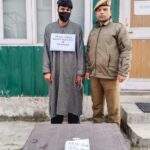 Police arrests drug peddler in Kupwara; Contraband substance recovered