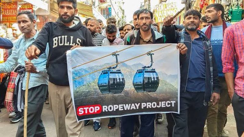 72-hour shutdown in Katra begins against ropeway project; protesters detained