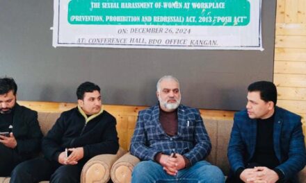 DLSA Ganderbal organises Legal awareness program on POSH Act, 2013