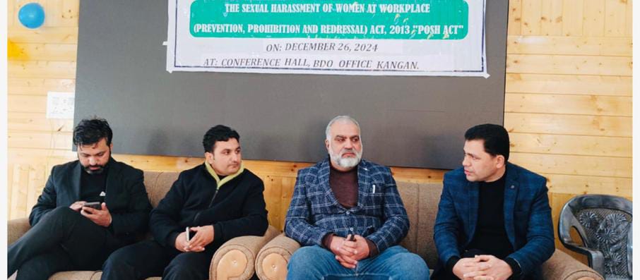 DLSA Ganderbal organises Legal awareness program on POSH Act, 2013