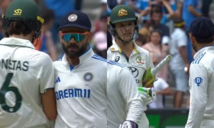 Virat Kohli fined 20 per cent match fees, one demerit point for his altercation with Sam Konstas