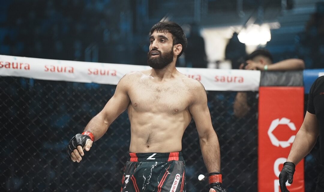 Pulwama’s MMA fighter represents India in Kazakhstan, secures win