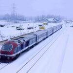 Snowfall: Train service suspended on Banihal-Baramulla track