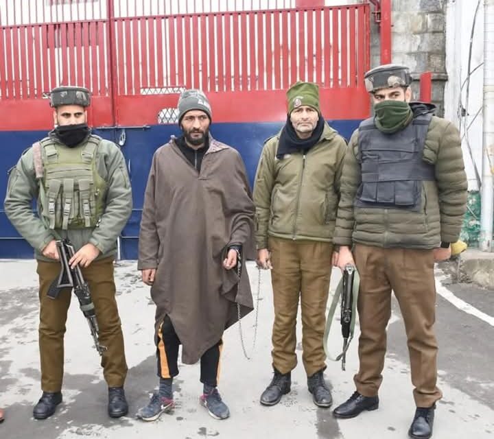 Notorious Drug Peddler Booked Under PIT NDPS Act by Police in Srinagar